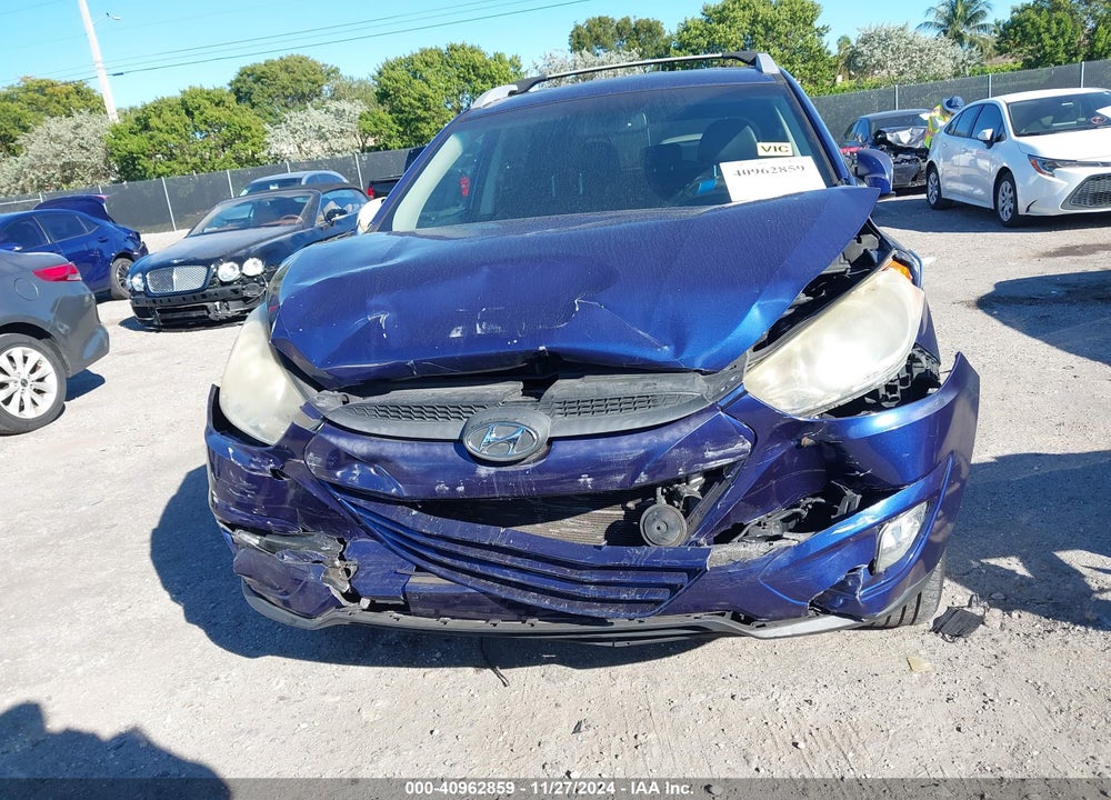 2013 HYUNDAI TUCSON GLS VIN: KM8JU3AC6DU648438