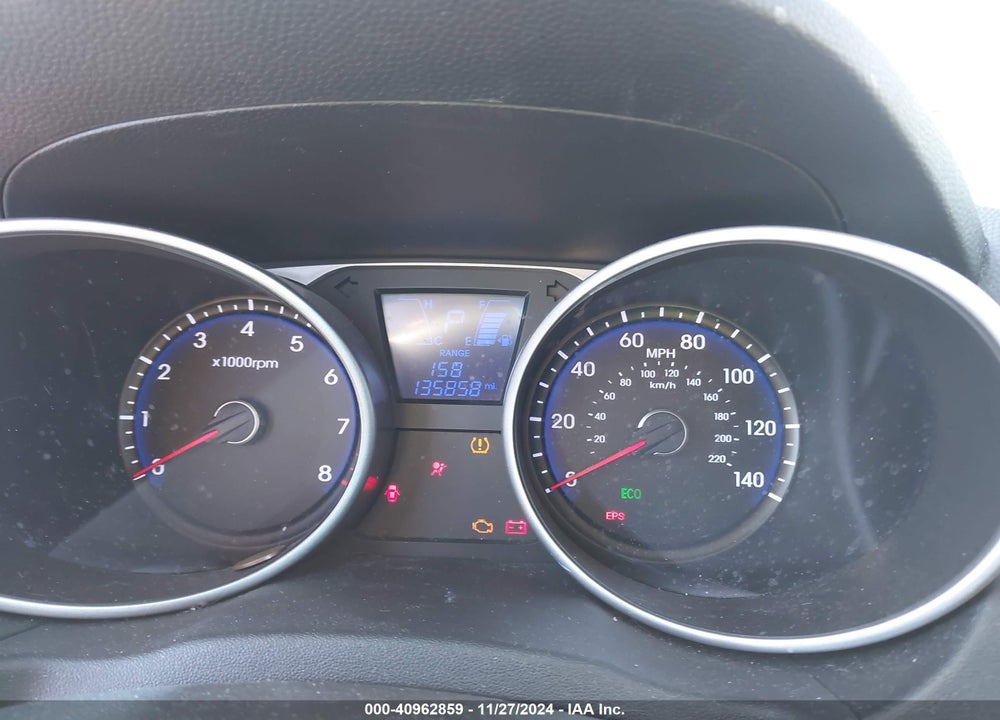 2013 HYUNDAI TUCSON GLS VIN: KM8JU3AC6DU648438