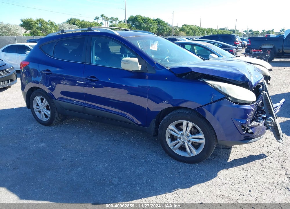 2013 HYUNDAI TUCSON GLS VIN: KM8JU3AC6DU648438