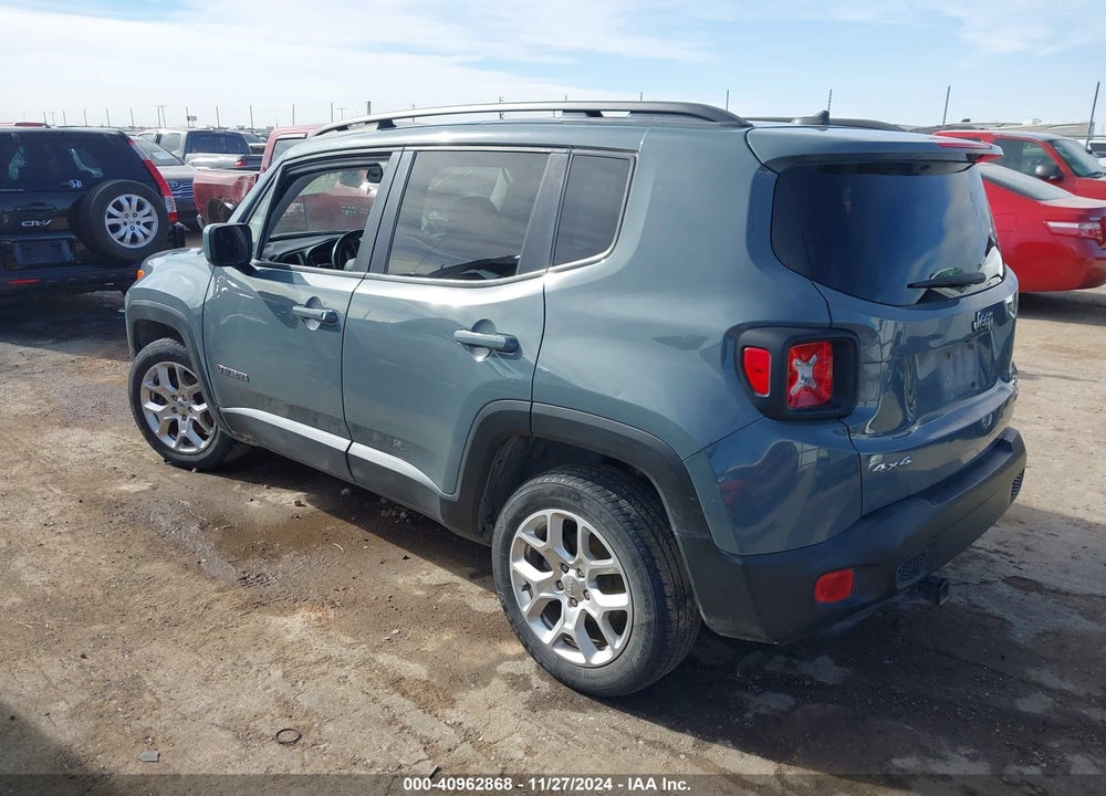 2017 JEEP RENEGADE LATITUDE 4X4 VIN: ZACCJBBB9HPF95151
