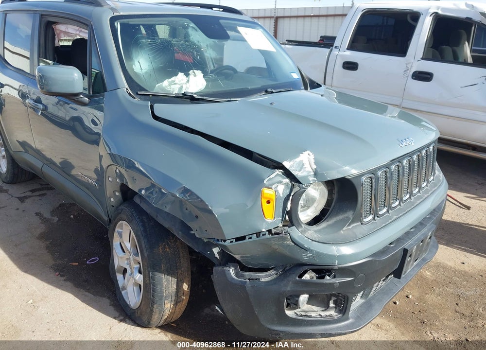 2017 JEEP RENEGADE LATITUDE 4X4 VIN: ZACCJBBB9HPF95151