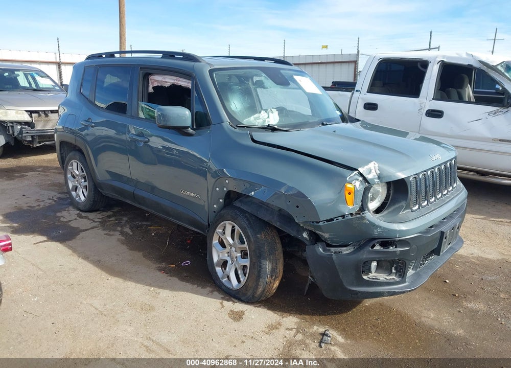 2017 JEEP RENEGADE LATITUDE 4X4 VIN: ZACCJBBB9HPF95151