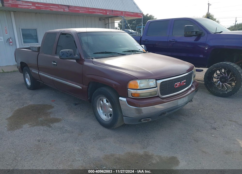 2002 GMC SIERRA 1500 SLE VIN: 2GTEC19T321207957