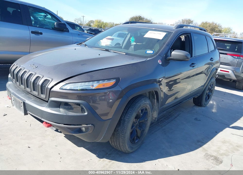 2018 JEEP CHEROKEE TRAILHAWK 4X4 VIN: 1C4PJMBX8JD520874