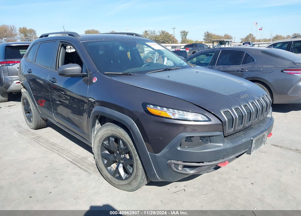 2018 JEEP CHEROKEE TRAILHAWK 4X4 VIN: 1C4PJMBX8JD520874