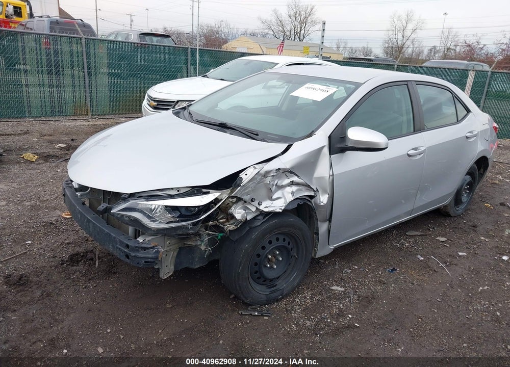 2016 TOYOTA COROLLA LE VIN: 2T1BURHE6GC631479