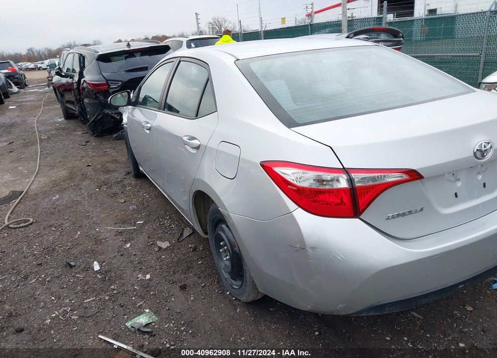 2016 TOYOTA COROLLA LE VIN: 2T1BURHE6GC631479