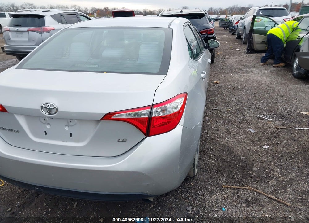 2016 TOYOTA COROLLA LE VIN: 2T1BURHE6GC631479