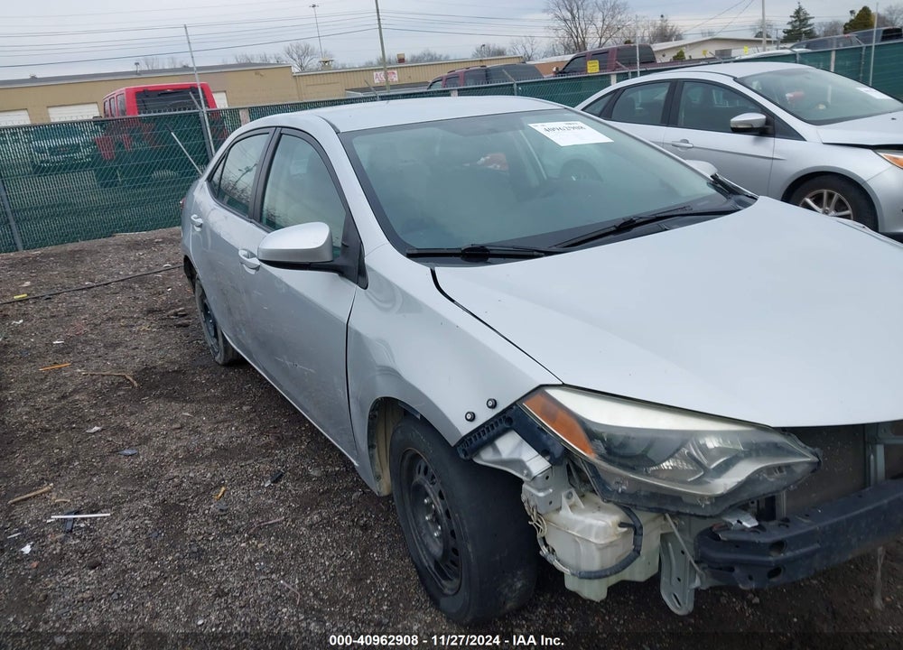 2016 TOYOTA COROLLA LE VIN: 2T1BURHE6GC631479