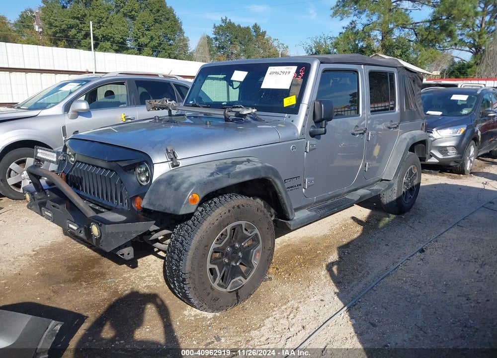 2013 JEEP WRANGLER UNLIMITED SPORT VIN: 1C4BJWDG0DL675917