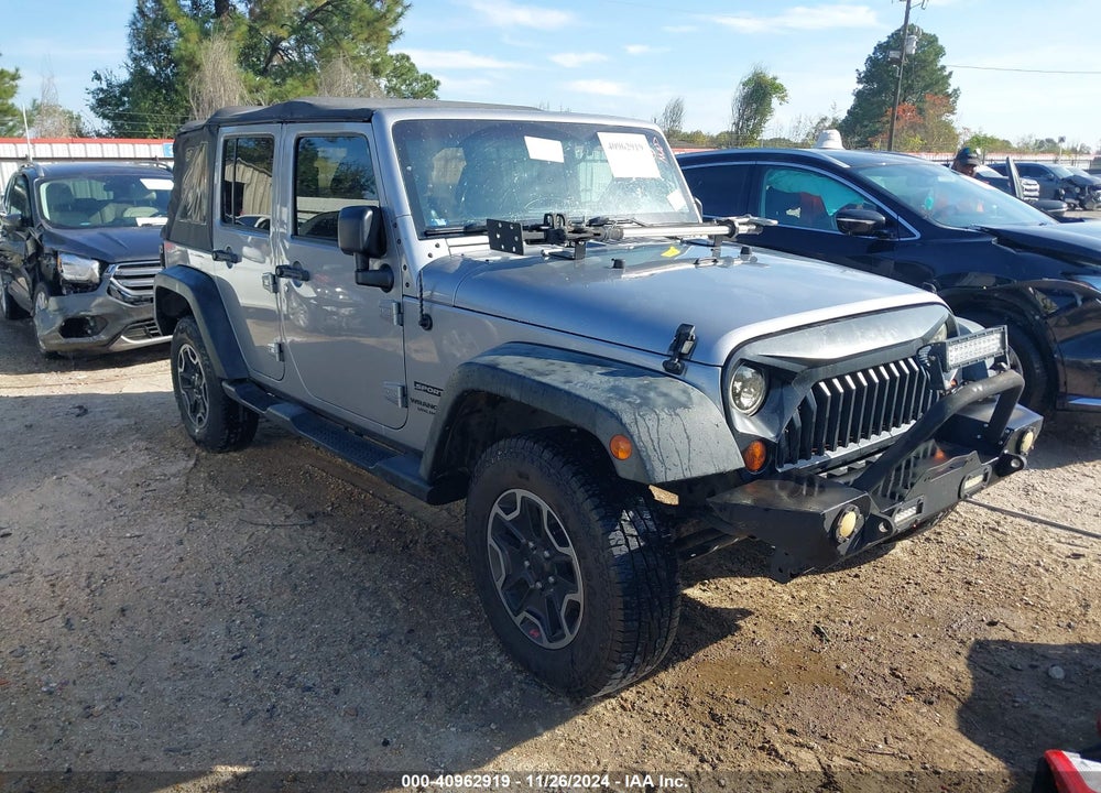 2013 JEEP WRANGLER UNLIMITED SPORT VIN: 1C4BJWDG0DL675917