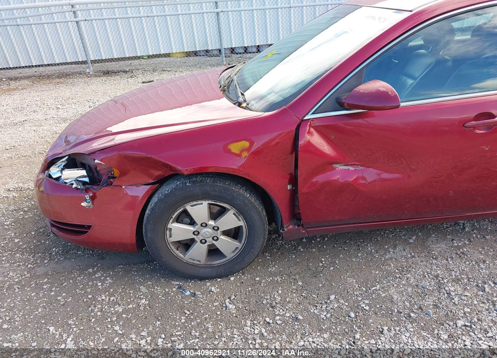 2008 CHEVROLET IMPALA VIN: 2G1WT58K781287768