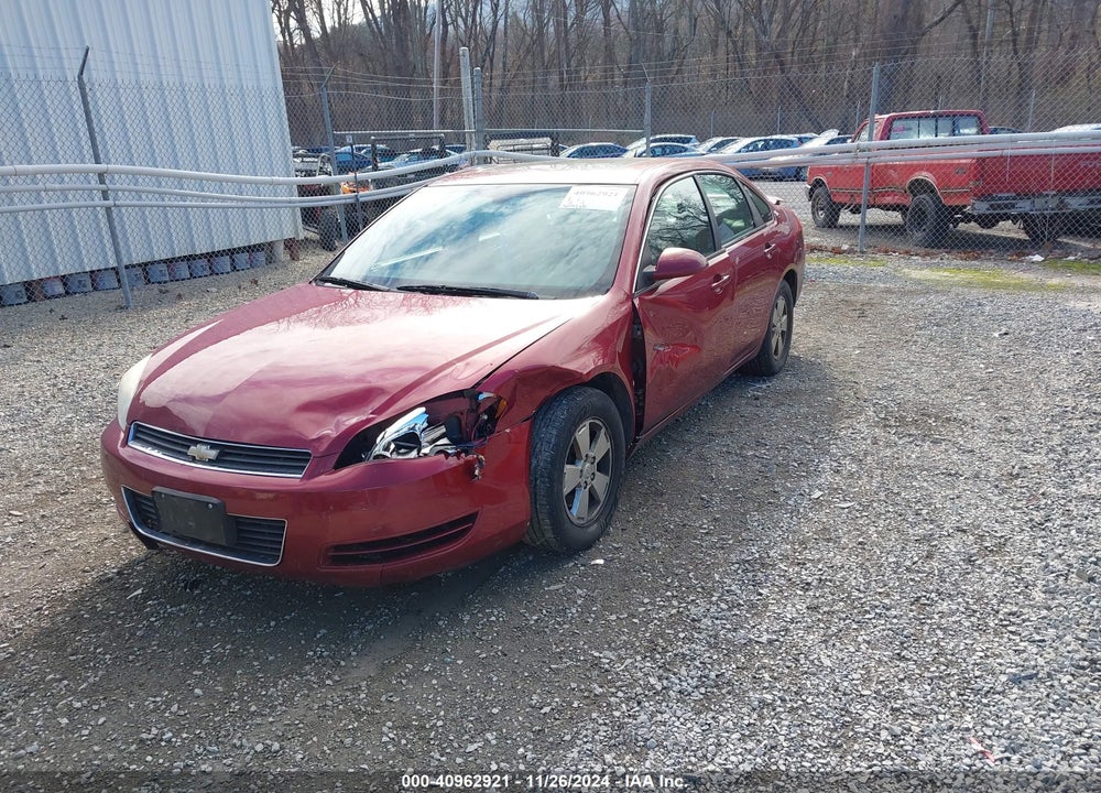 2008 CHEVROLET IMPALA VIN: 2G1WT58K781287768