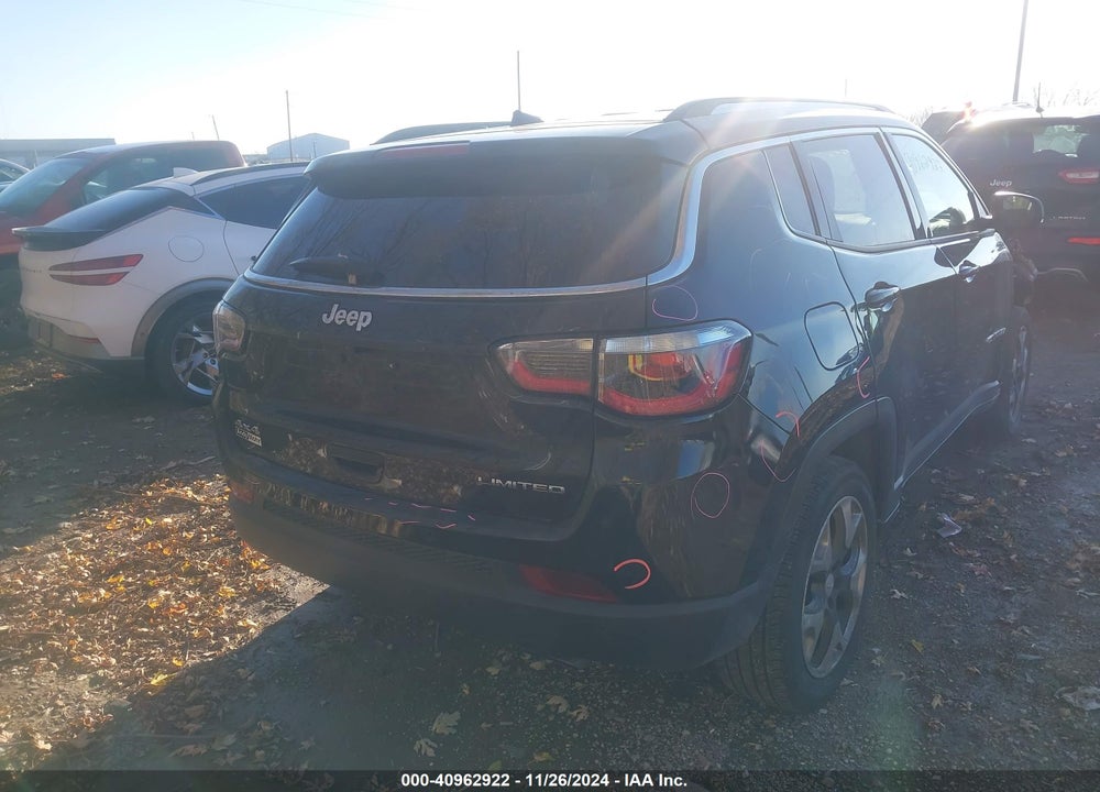 2018 JEEP COMPASS LIMITED 4X4 VIN: 3C4NJDCB3JT334194