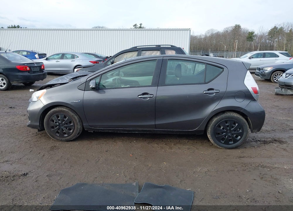 2012 TOYOTA PRIUS C TWO VIN: JTDKDTB35C1504063