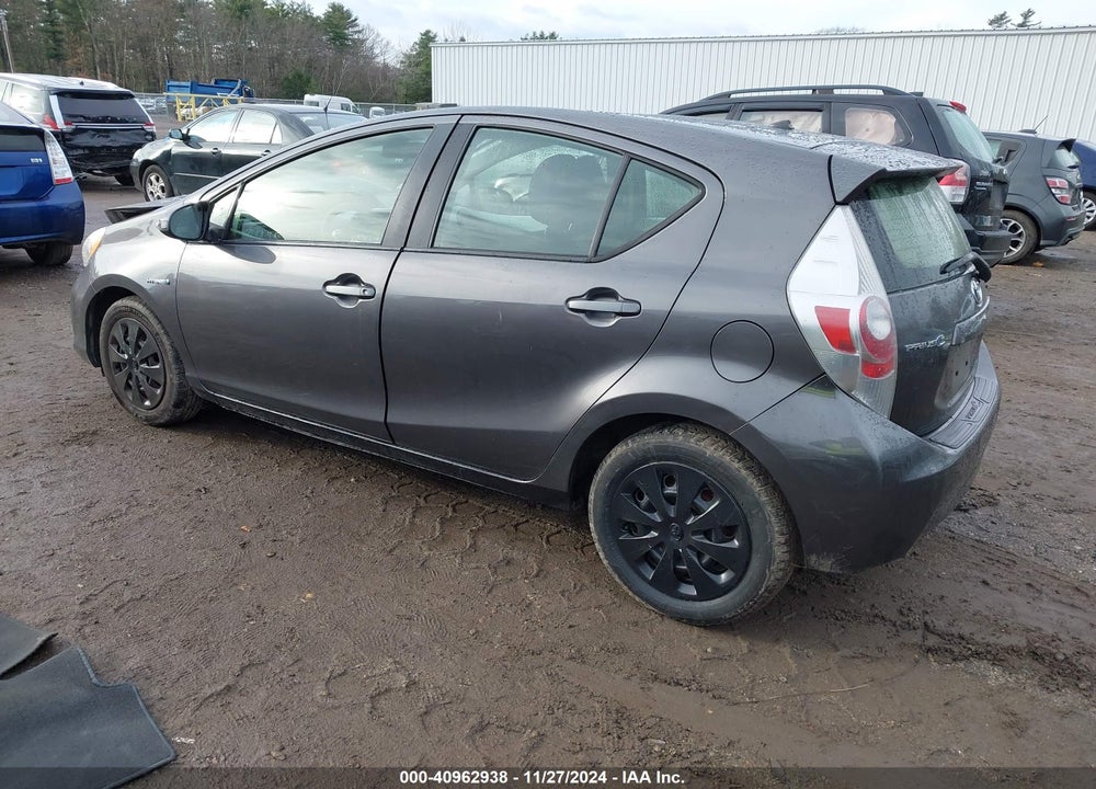 2012 TOYOTA PRIUS C TWO VIN: JTDKDTB35C1504063
