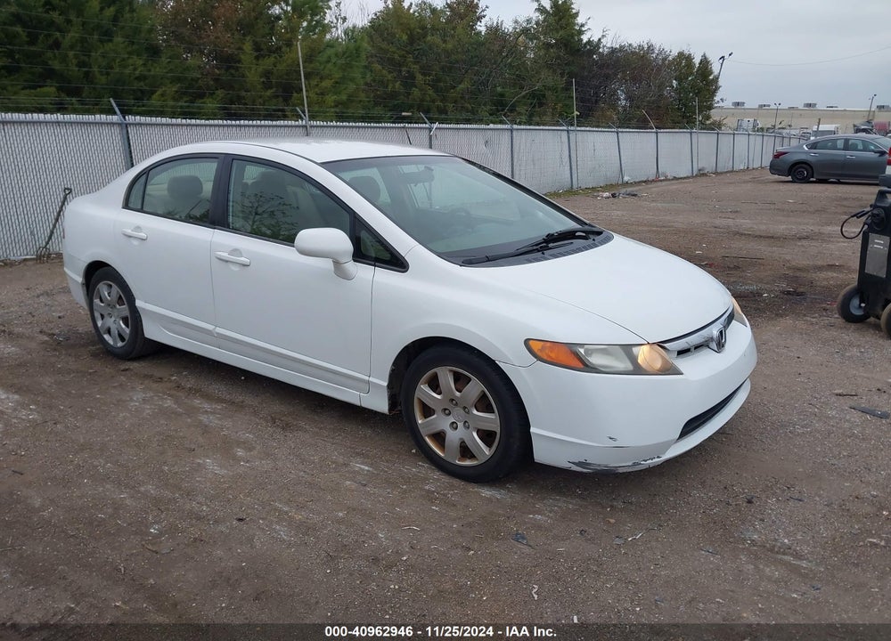 2006 HONDA CIVIC LX VIN: 2HGFA165X6H528019