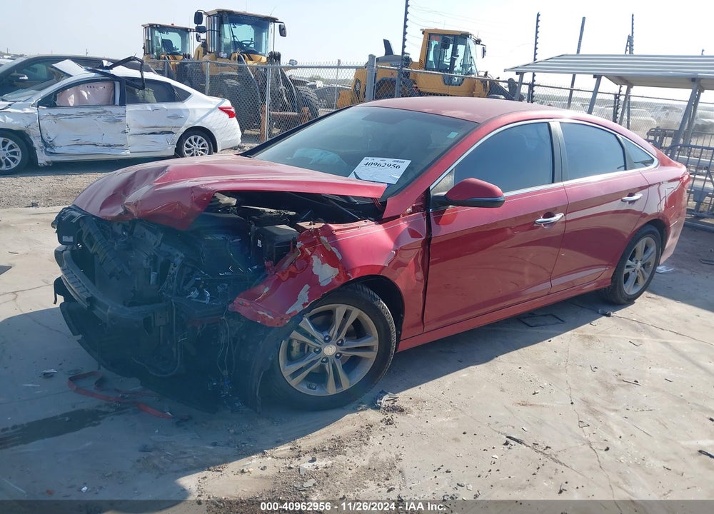 2018 HYUNDAI SONATA SEL VIN: 5NPE34AF5JH604137