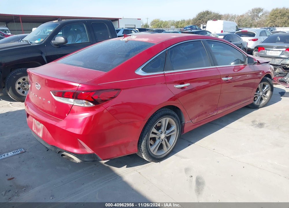 2018 HYUNDAI SONATA SEL VIN: 5NPE34AF5JH604137