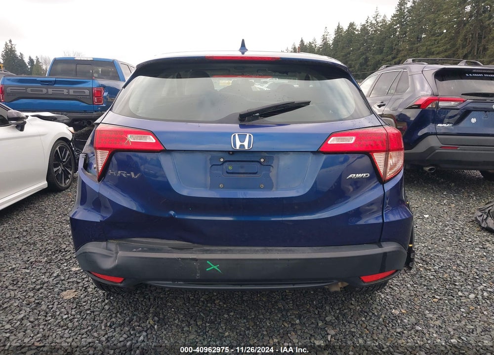 2017 HONDA HR-V LX VIN: 3CZRU6H37HM705006