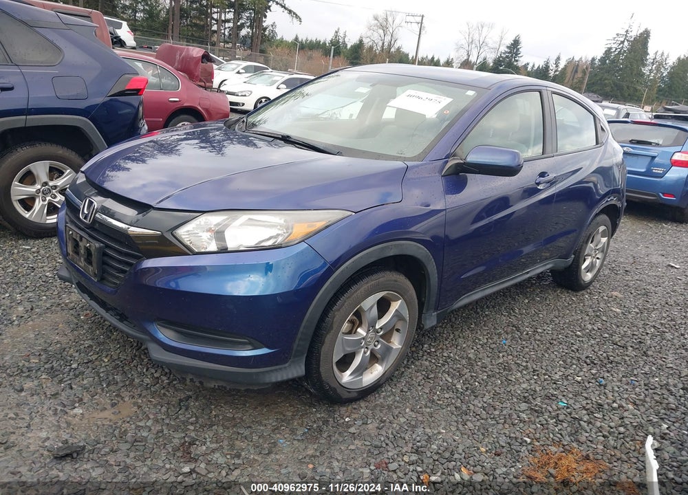 2017 HONDA HR-V LX VIN: 3CZRU6H37HM705006