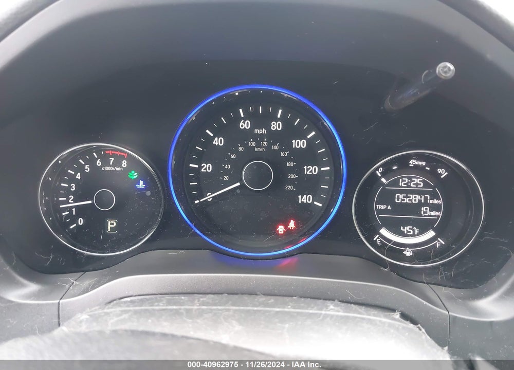 2017 HONDA HR-V LX VIN: 3CZRU6H37HM705006