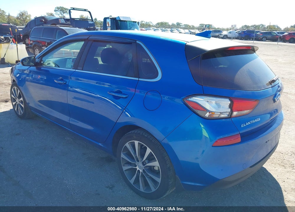 2018 HYUNDAI ELANTRA GT VIN: KMHH35LE2JU011991