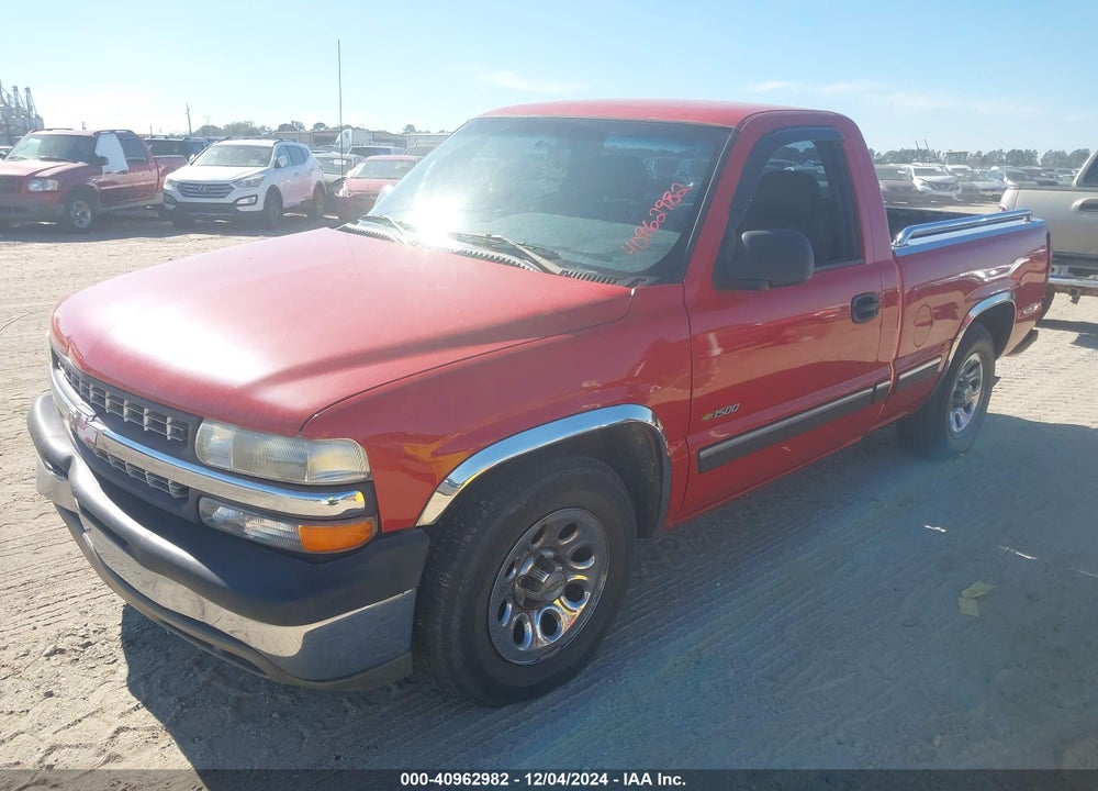 2002 CHEVROLET SILVERADO 1500 VIN: 1GCEC14W62Z169312