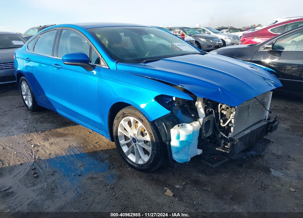 2019 FORD FUSION SE VIN: 3FA6P0HD2KR160550