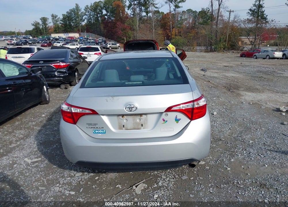 2016 TOYOTA COROLLA VIN: 2T1BURHE5GC509759