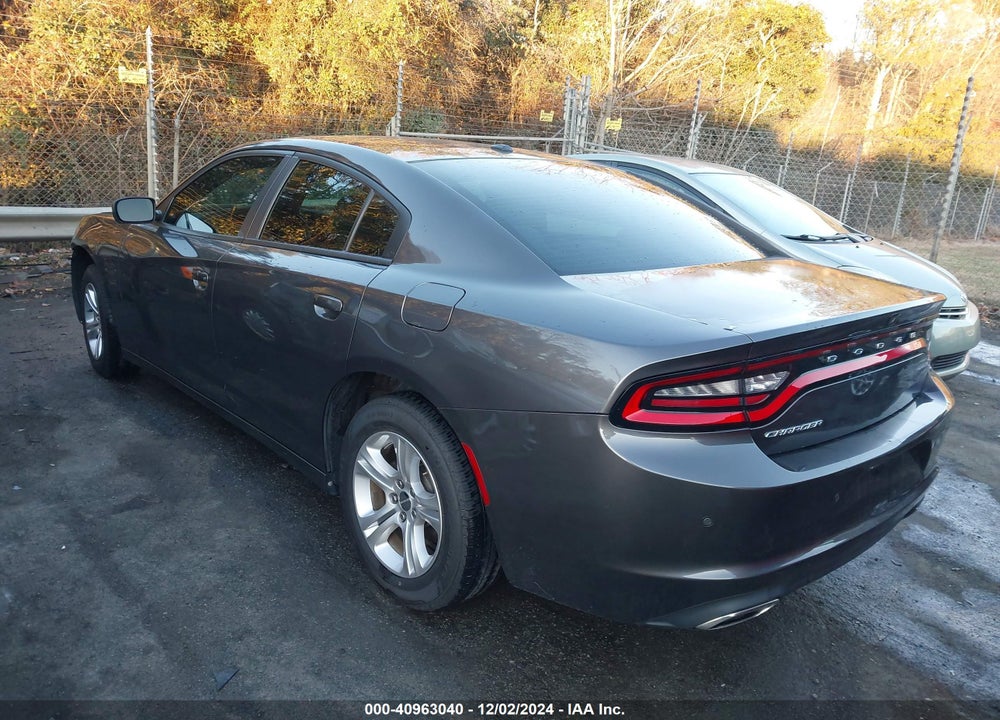 2019 DODGE CHARGER SXT RWD VIN: 2C3CDXBG1KH613865