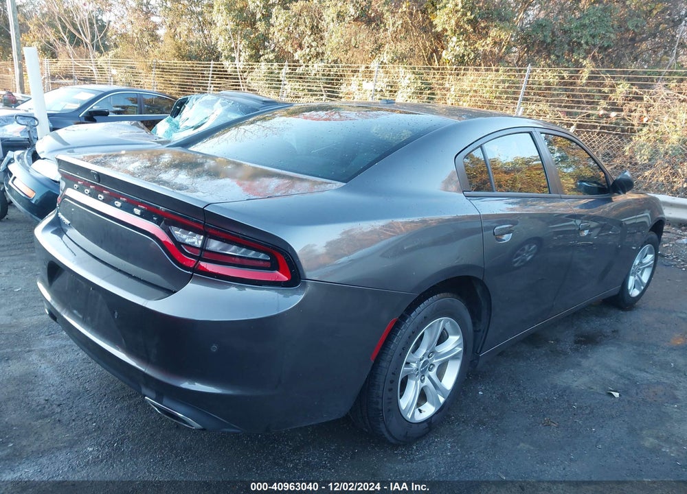 2019 DODGE CHARGER SXT RWD VIN: 2C3CDXBG1KH613865
