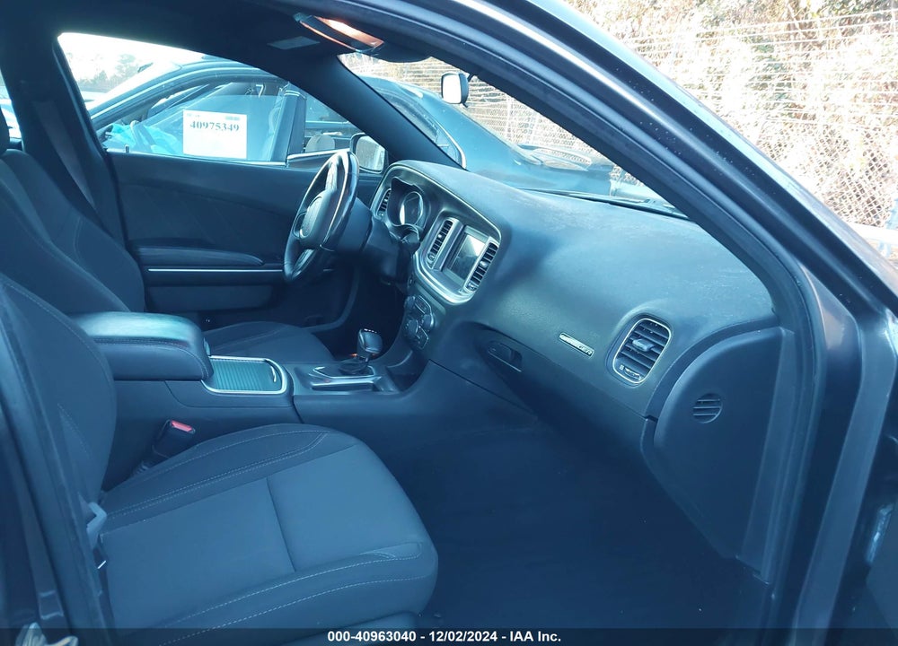 2019 DODGE CHARGER SXT RWD VIN: 2C3CDXBG1KH613865