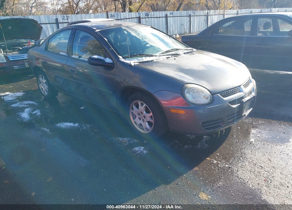 2003 DODGE NEON SXT VIN: 1B3ES56C23D198884