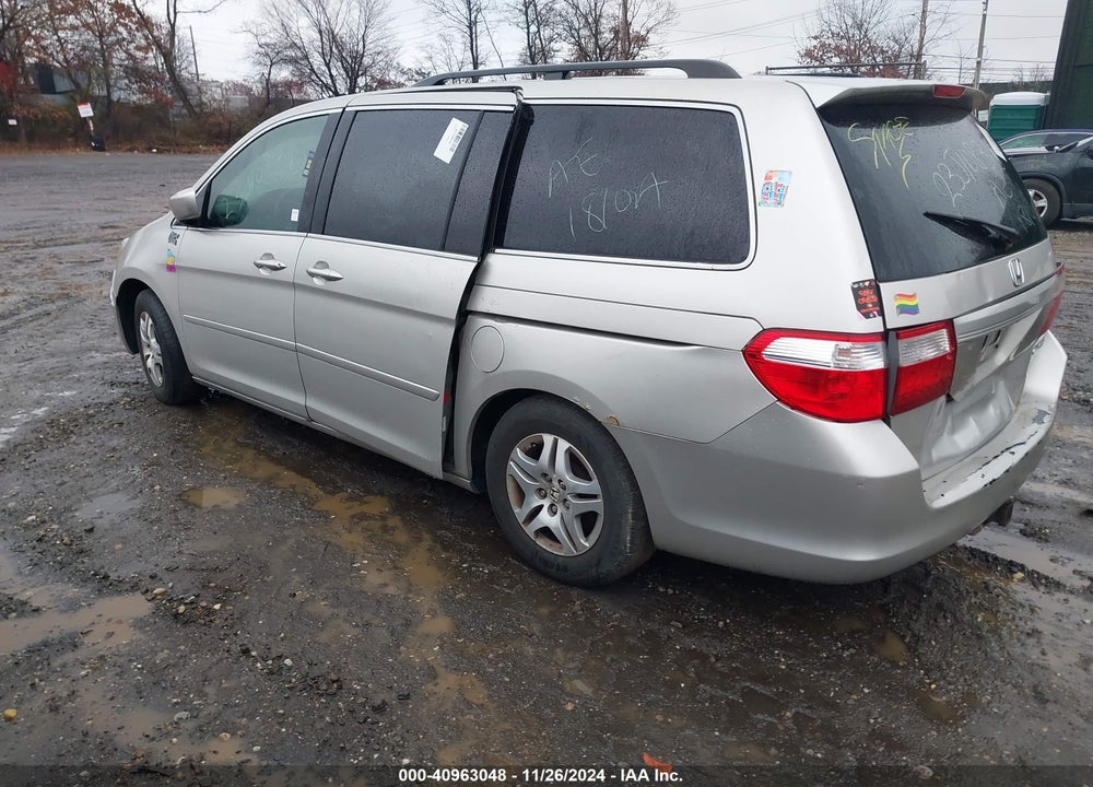 2005 HONDA ODYSSEY EX VIN: 5FNRL38475B010573