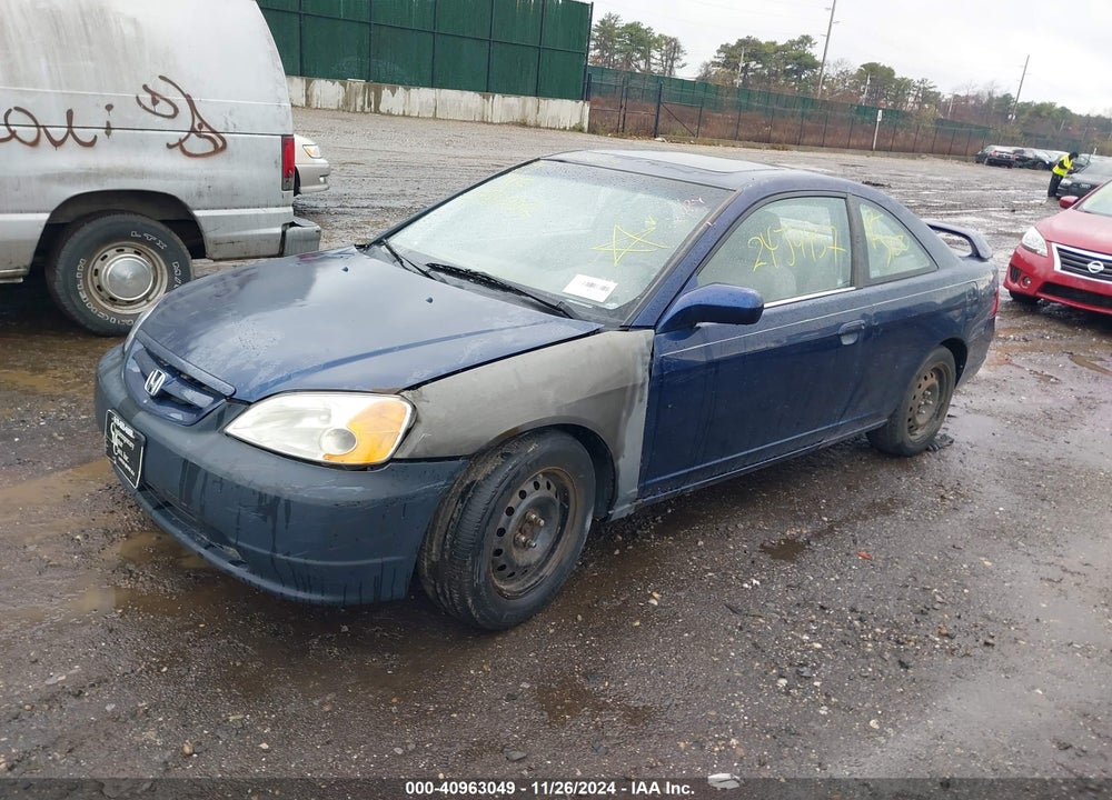 2002 HONDA CIVIC EX VIN: 1HGEM22002L007679