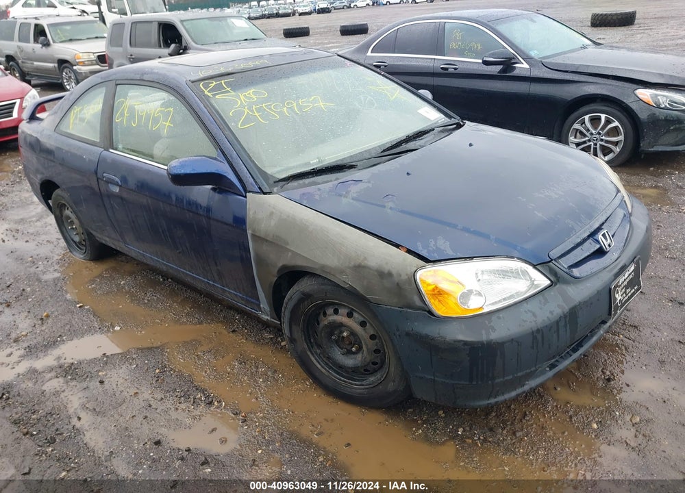2002 HONDA CIVIC EX VIN: 1HGEM22002L007679