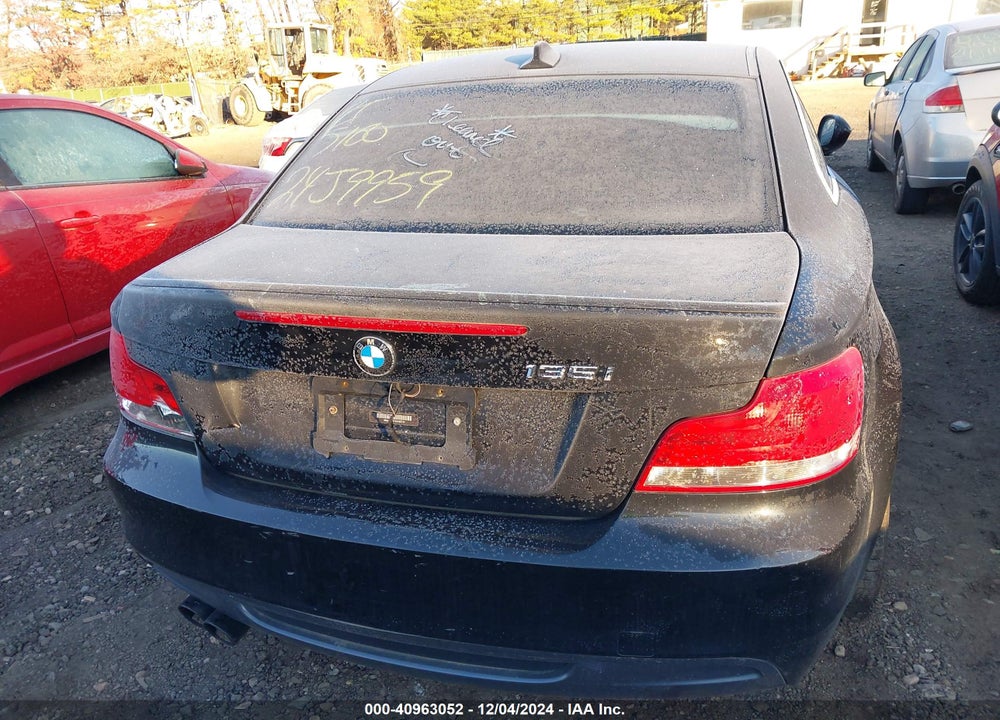 2013 BMW 135I VIN: WBAUC9C51DVY60743
