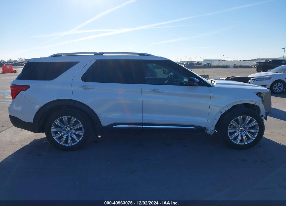 2021 FORD EXPLORER LIMITED VIN: 1FM5K7FW9MNA00765
