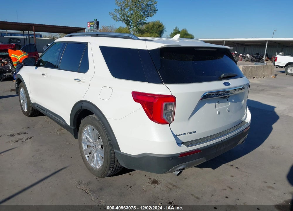 2021 FORD EXPLORER LIMITED VIN: 1FM5K7FW9MNA00765