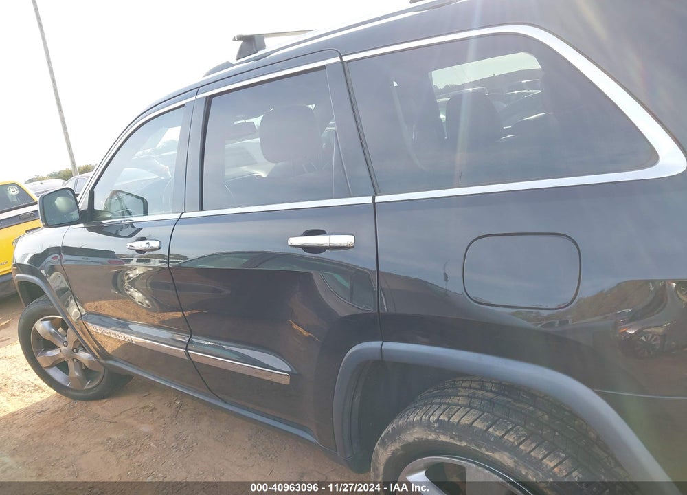 2013 JEEP GRAND CHEROKEE OVERLAND VIN: 1C4RJFCG6DC647958