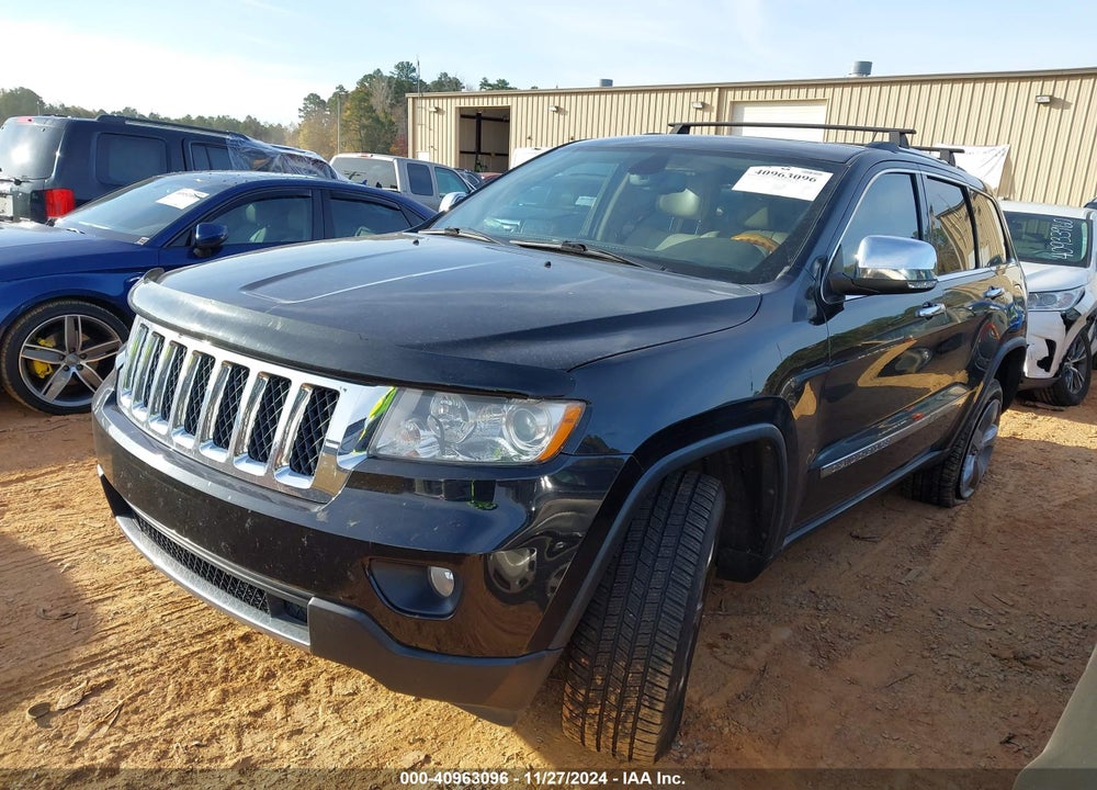 2013 JEEP GRAND CHEROKEE OVERLAND VIN: 1C4RJFCG6DC647958