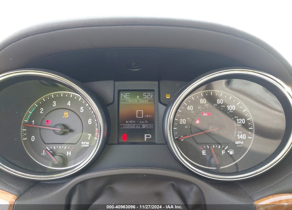 2013 JEEP GRAND CHEROKEE OVERLAND VIN: 1C4RJFCG6DC647958