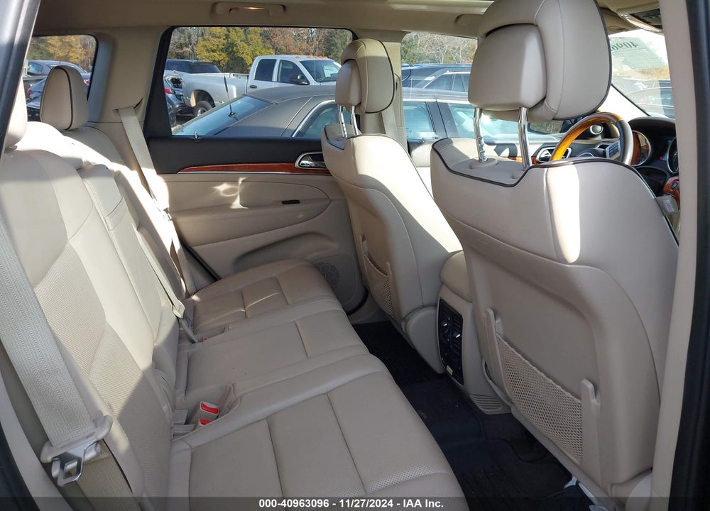 2013 JEEP GRAND CHEROKEE OVERLAND VIN: 1C4RJFCG6DC647958