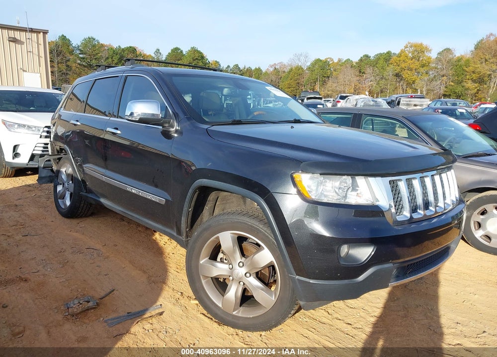 2013 JEEP GRAND CHEROKEE OVERLAND VIN: 1C4RJFCG6DC647958