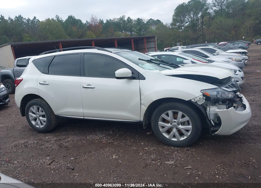 2014 NISSAN MURANO SL VIN: JN8AZ1MU6EW401235
