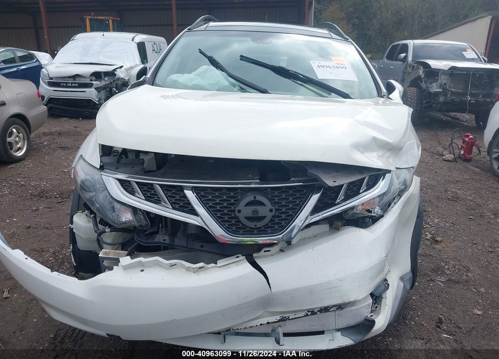 2014 NISSAN MURANO SL VIN: JN8AZ1MU6EW401235