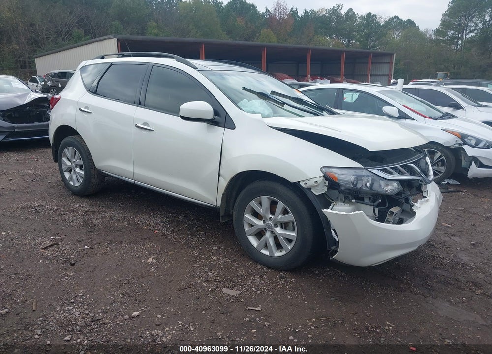 2014 NISSAN MURANO SL VIN: JN8AZ1MU6EW401235