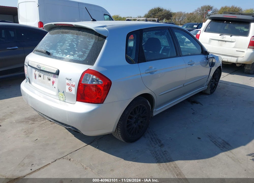 2008 KIA SPECTRA5 SX VIN: KNAFE161X85013643