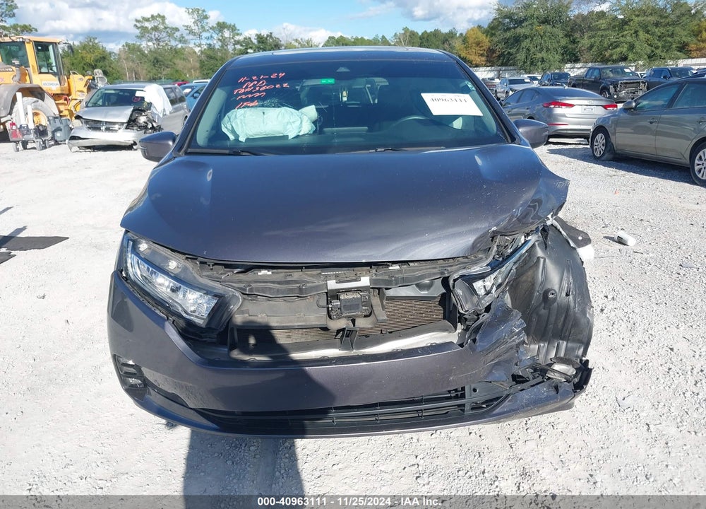 2022 HONDA ODYSSEY TOURING VIN: 5FNRL6H87NB023067